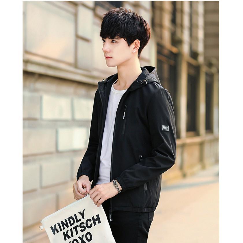 ÁO KHOÁC DÙ NAM 2 LỚP CÓ NÓN