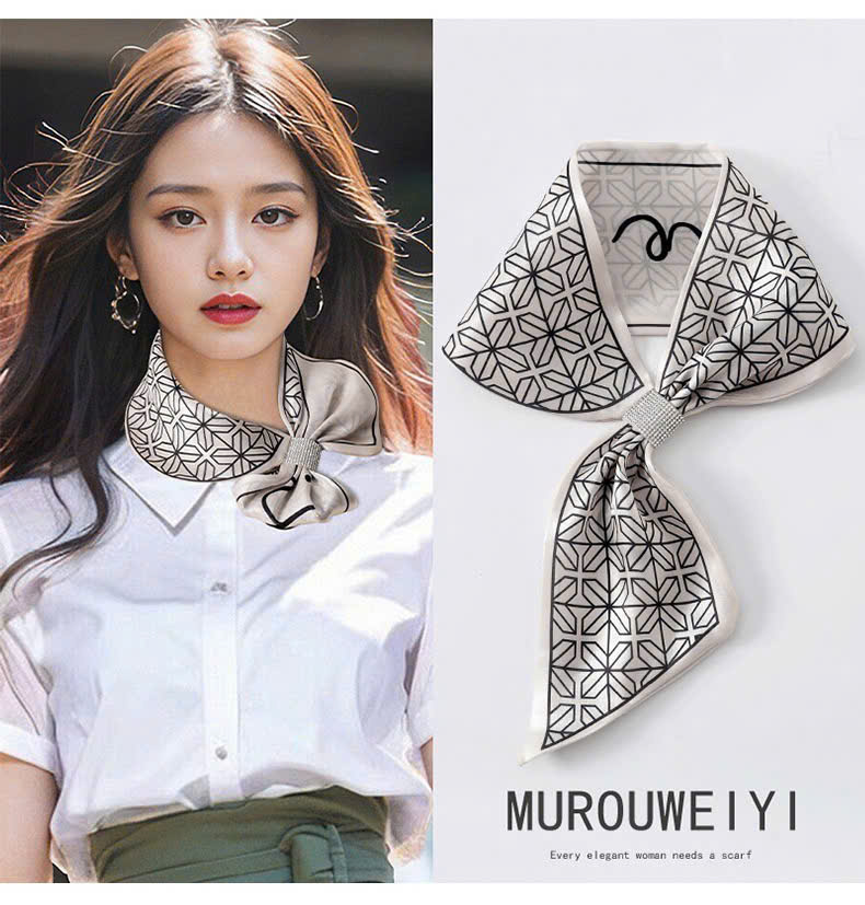 KHĂN LỤA DÀI KHĂN QUÀNG CỔ KHĂN CHOÀNG LỤA BĂNG ĐÔ TRANG TRÍ NƠ CAO CẤP ĐA NĂNG SANG TRỌNG THANH LỊCH MÃ 18-38