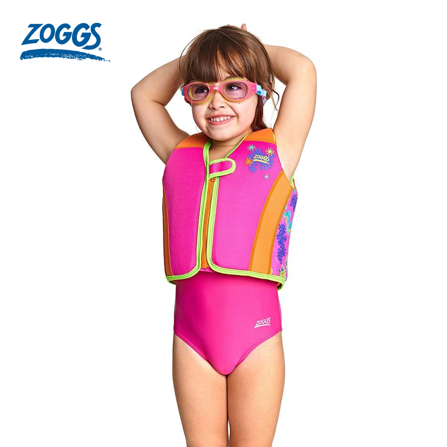 Đồ bơi trẻ em Zoggs Sea Unicorn Swimsure Jacket Pink - 465490