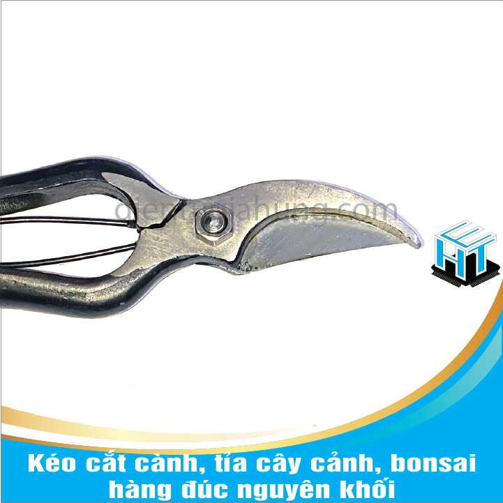 Kéo cắt cành, tỉa cây cảnh, bonsai, hàng đúc nguyên khối