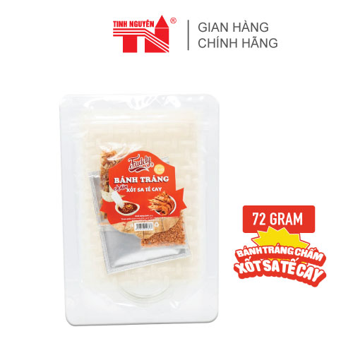 Bánh Tráng Chấm Xốt Sa Tế Cay Fadely (72gram)