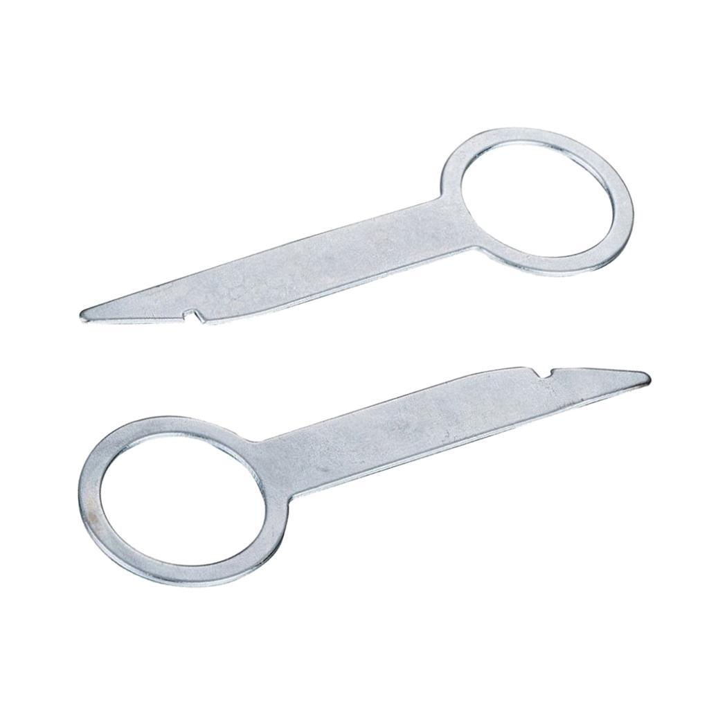Car  Release Removal Tools Tool Key For   Audio 2Pcs