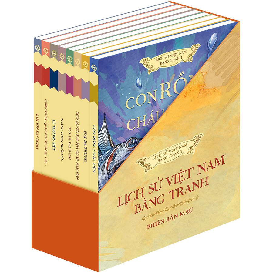 Combo 8 Cuốn: Bộ Sách Lịch Sử Việt Nam Bằng Tranh