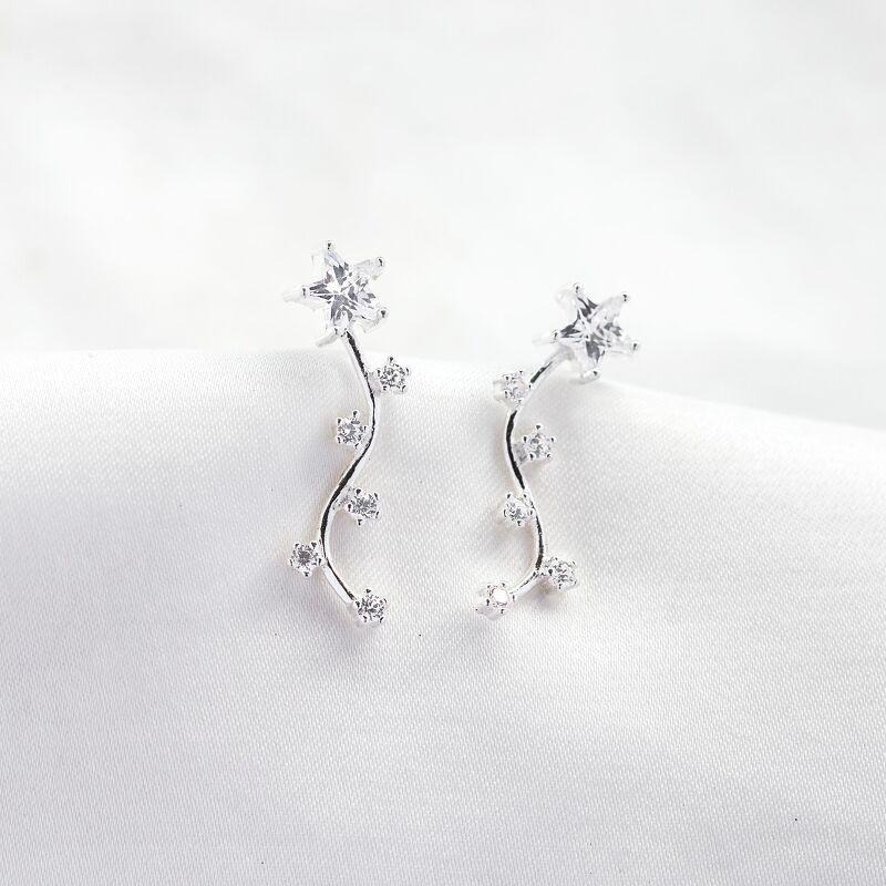 Bông tai bạc Bling it chòm sao BIBT309