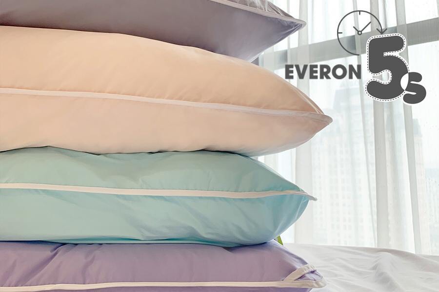 Gối nằm Everon Micro Fiber 5S 45*65cm ( màu ngẫu nhiên )