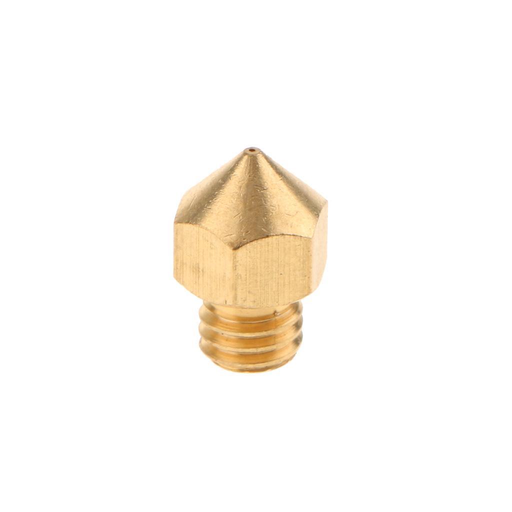 Assembled Heating Extruder Hot End +10pcs 0.4mm Nozzle For MK8 3D Printer