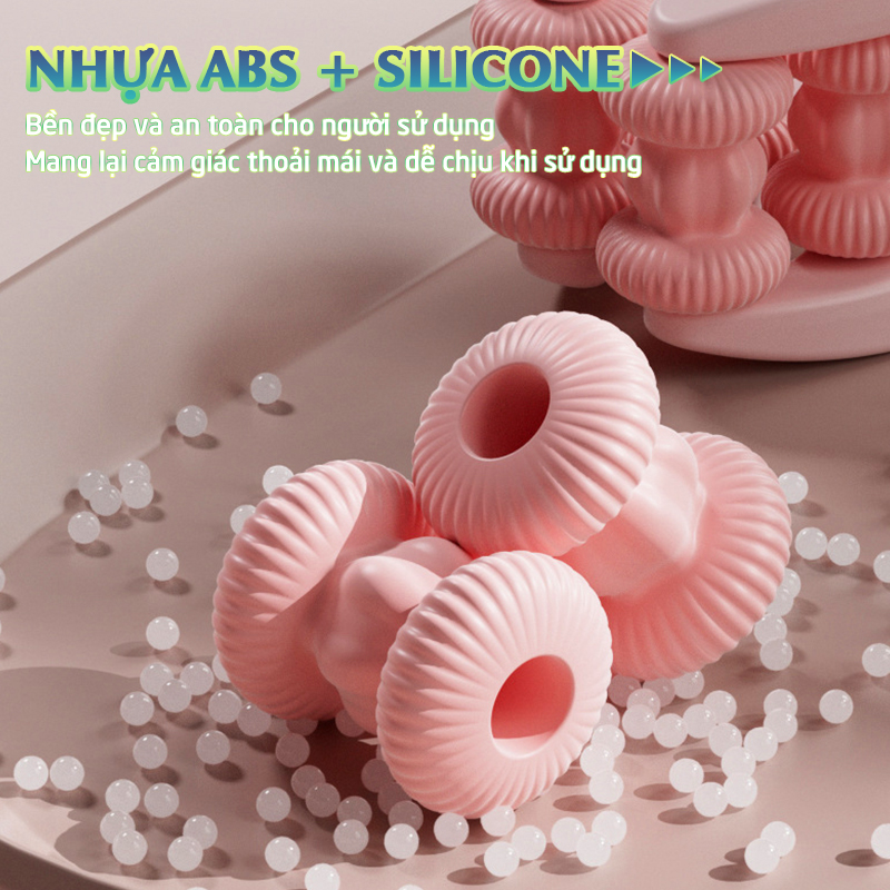 Con lăn cao su massage ngón tay Nikio NK-02C - Xoa bóp ngón tay, các khớp ngón tay