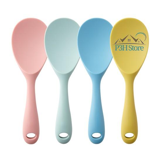 Muôi múc cơm vá xới cơm Lock&Lock bằng nhựa bọc Silicone chịu nhiệt độ cao CKT207