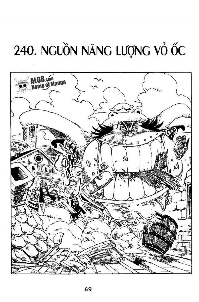 đảo hải tặc - one piece chapter 240 1