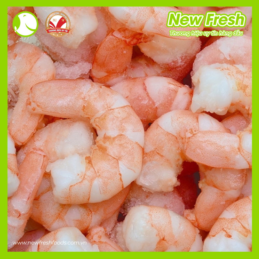 Tôm Thẻ Nõn Hấp Size Lớn Siêu Tiện Lợi Thịt Tươi Ngọt - Túi 1Kg