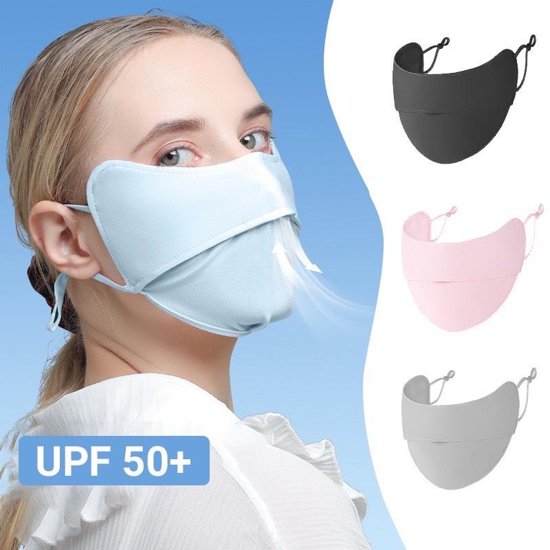 Khẩu Trang Chống Tia UV - Khẩu trang chống nắng che mặt UPF 50