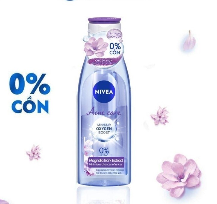 Nước Tẩy Trang NIVEA Acne Care Ngừa Mụn | Sạch Sâu (200 ml) - 89271