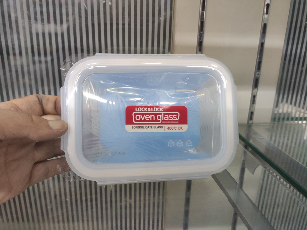 Hộp Thủy Tinh Chữ Nhật Lock&Lock Clear LLG424