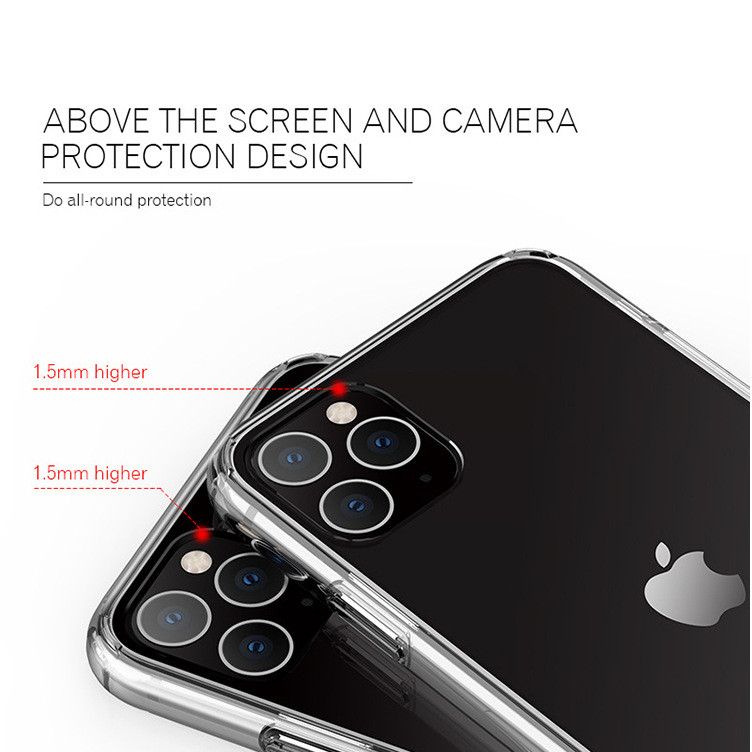 Ốp lưng silicon chống sốc cho iPhone 11 Pro Max hiệu Likgus Crashproof - Hàng nhập khẩu