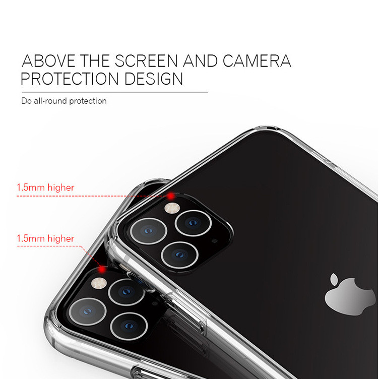Ốp lưng silicon chống sốc cho iPhone 11 Pro (5.8 inch) hiệu Likgus Crashproof (siêu mỏng, chống chịu mọi va đập, chống ố vàng) - Hàng nhập khẩu