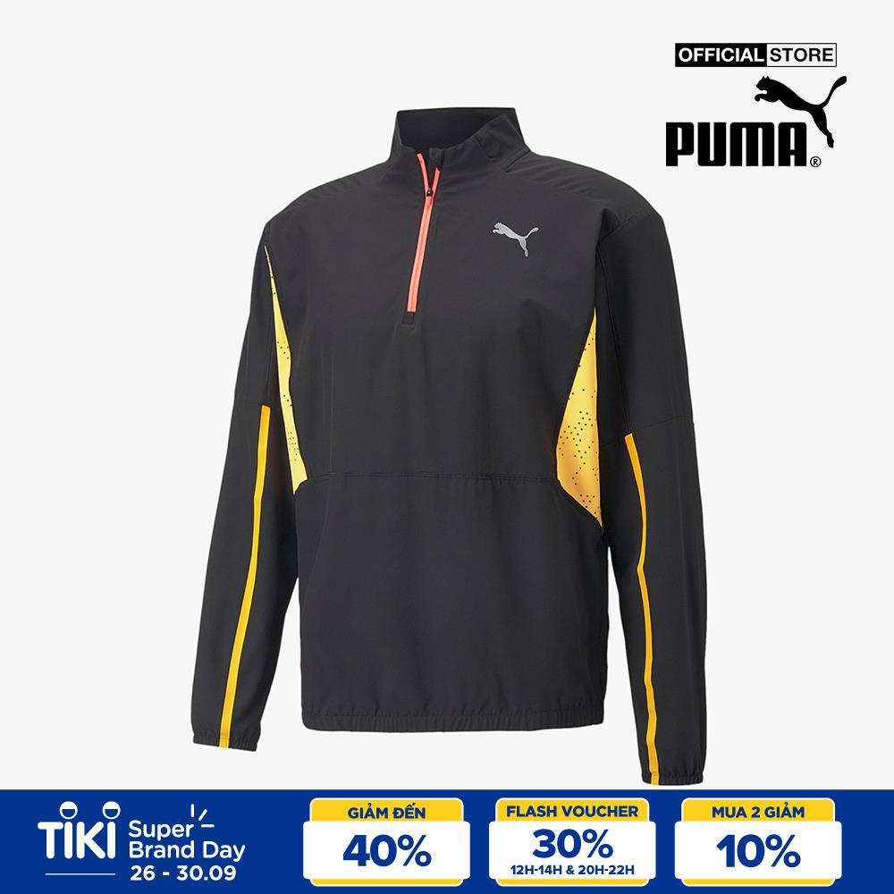 PUMA - Áo khoác thể thao nam cổ trụ Run Ultraweave 522400