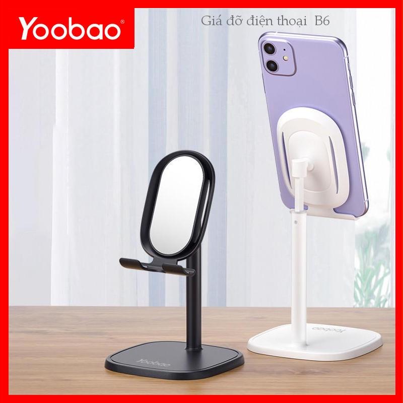 Giá đỡ điện thoại Yoobao B6 có thể thay đổi chiều cao - Hàng nhập khẩu