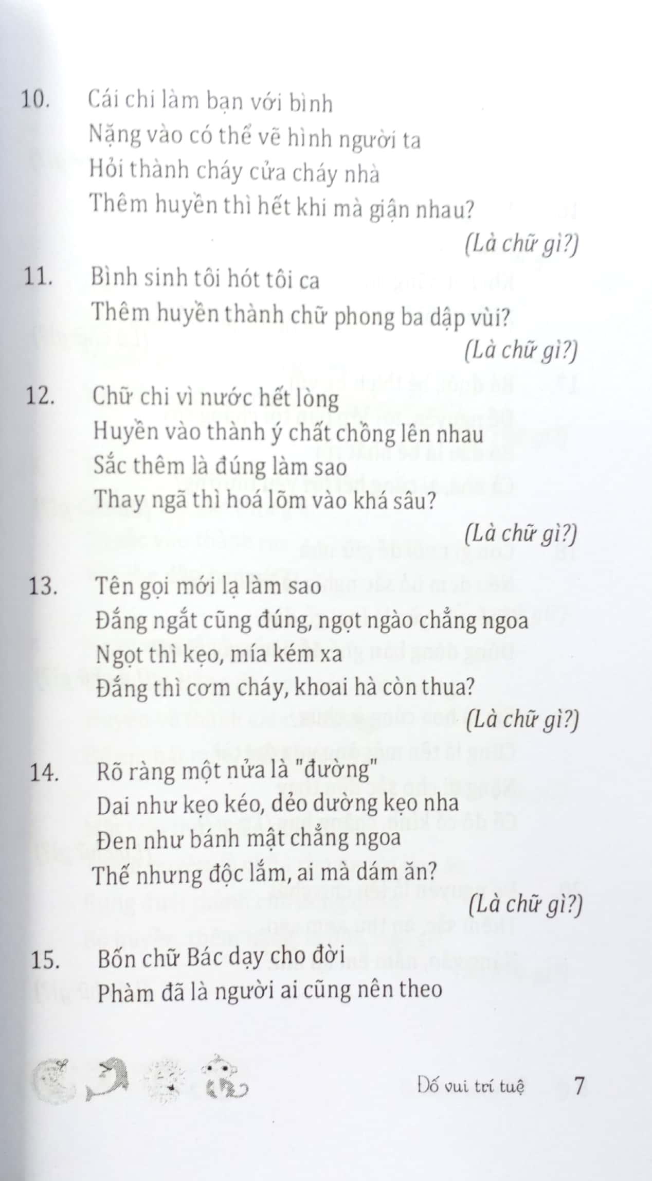 Đố Vui Trí Tuệ