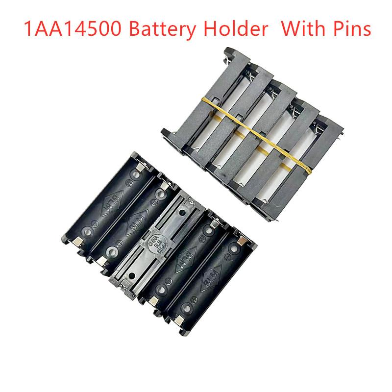 1 x Hộp đựng pin AA Hộp đựng pin 14500 Hộp đựng pin có chân