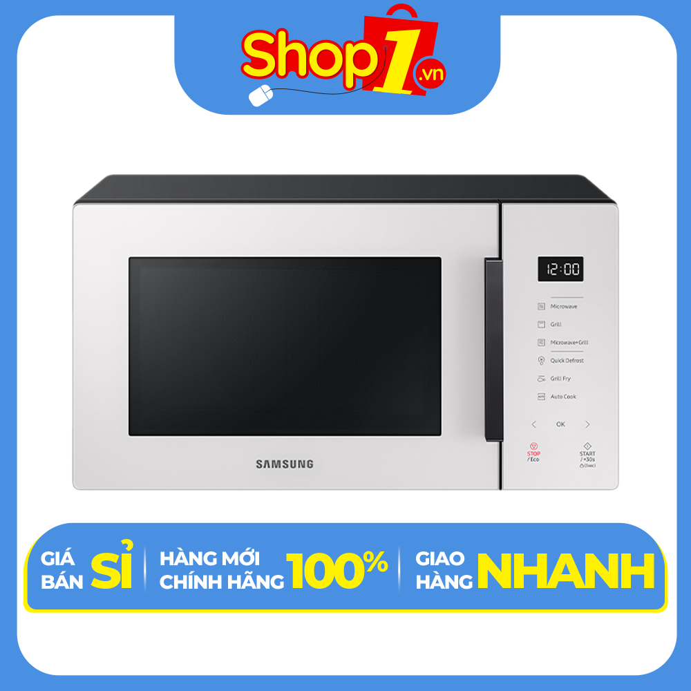 Lò vi sóng có nướng Samsung MG23T5018CE/SV 23 lít - Hàng chính hãng - Chỉ giao HCM