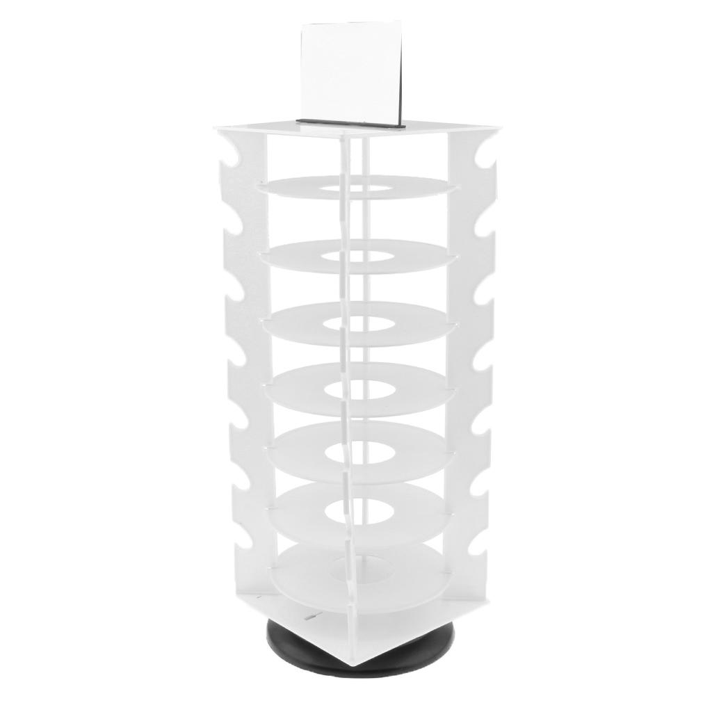 28-Cặp Đôi Xoay Kính Mát Giá Đỡ Kệ Kính Thể Hiện Đỡ Người Tổ Chức