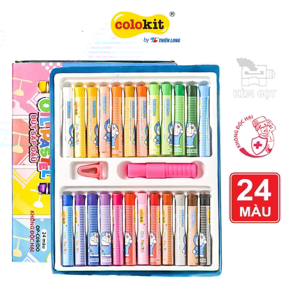 Bút Sáp dầu Thiên Long Doraemon OP-C09/DO