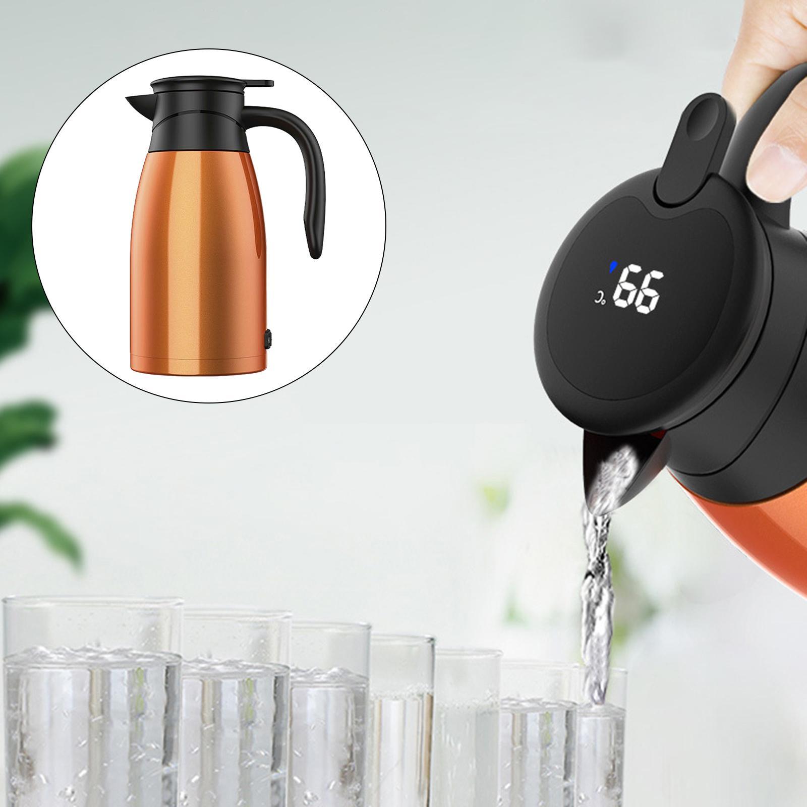 Electric 12V Car Kettle Boiler Insulated Heated Water Boiler for Coffee Camping