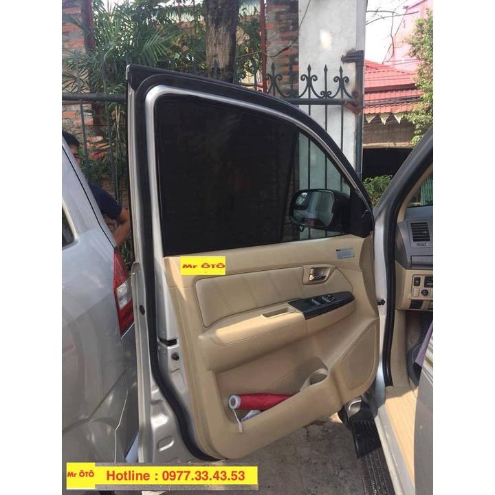 Rèm Che Nắng Xe Toyota Fortuner 2007-2015 Loại 1 Mr.OTO. Cam Kết Chuẩn Khít Theo Xe