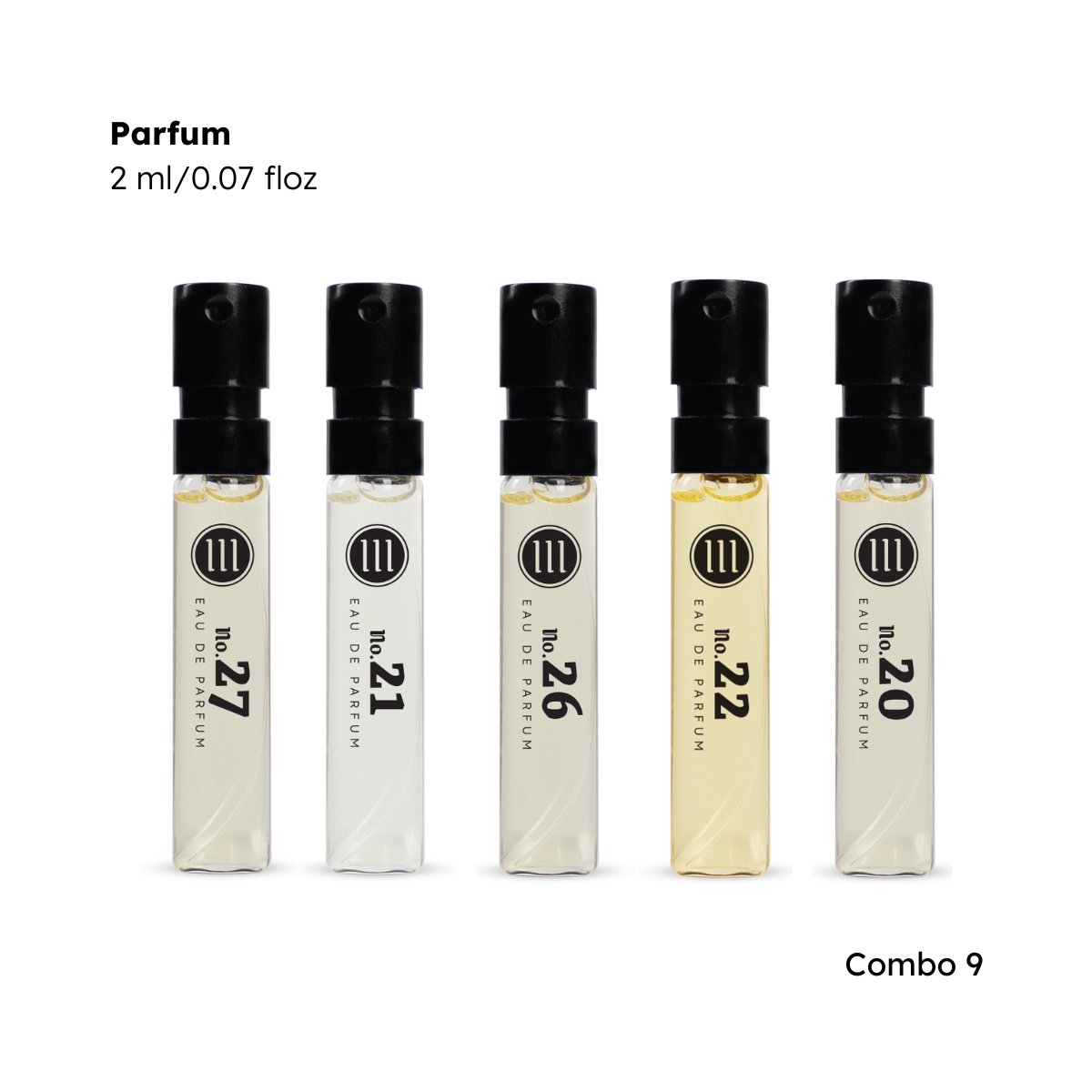Nước hoa nam nữ Morra nguyên liệu nhập Pháp lưu hương thơm lâu - Combo 5 chai 2ml