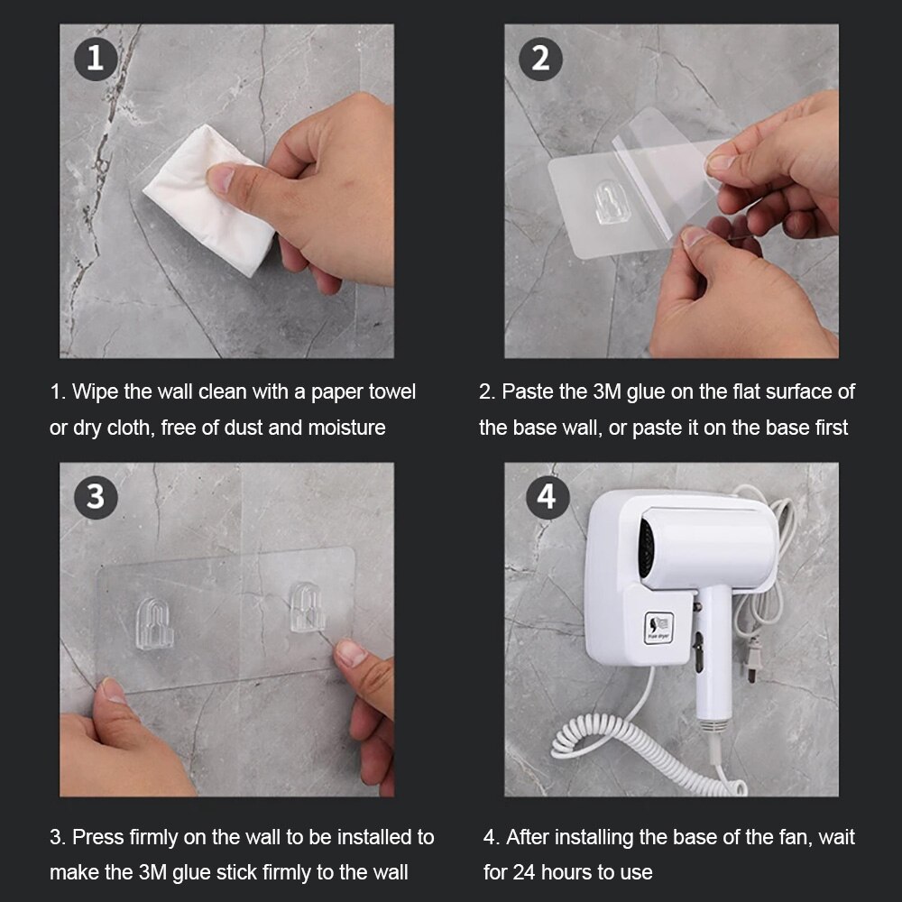 Máy sấy tóc treo tường nhà hàng khách sạn Professional Hotel Hair Dryer Wall-mounted