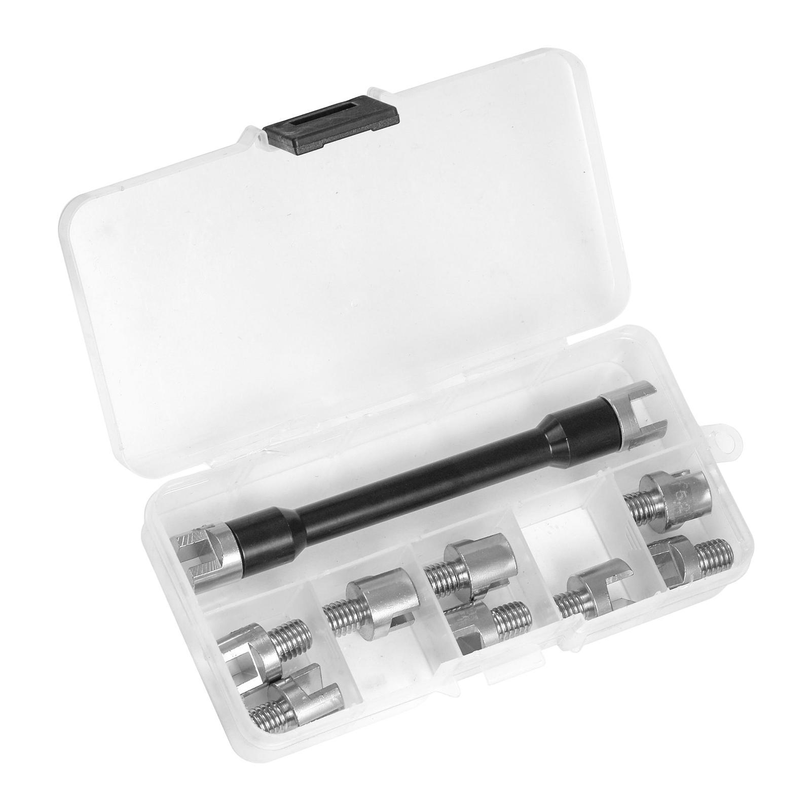 Spoke Spanner Wrench Adjust Rim Tension with Dustproof Box Steel