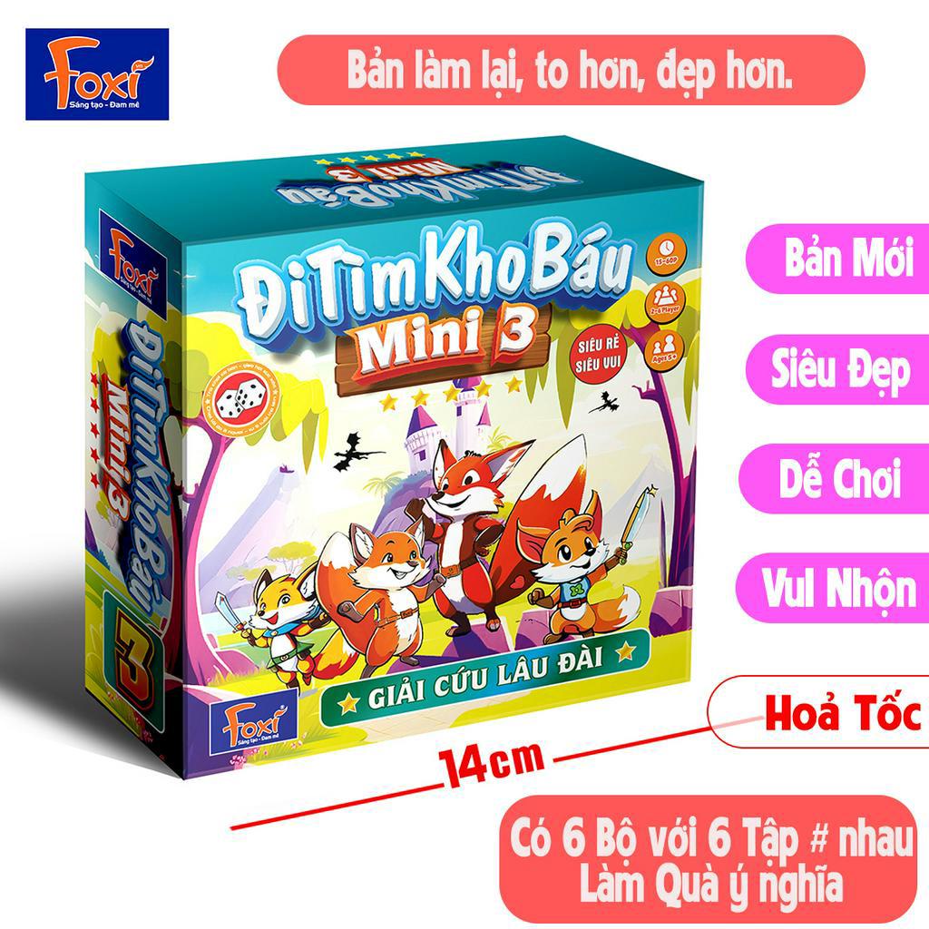 Đồ Chơi Board Game - Đi Tìm Kho Báu Mini - Foxi