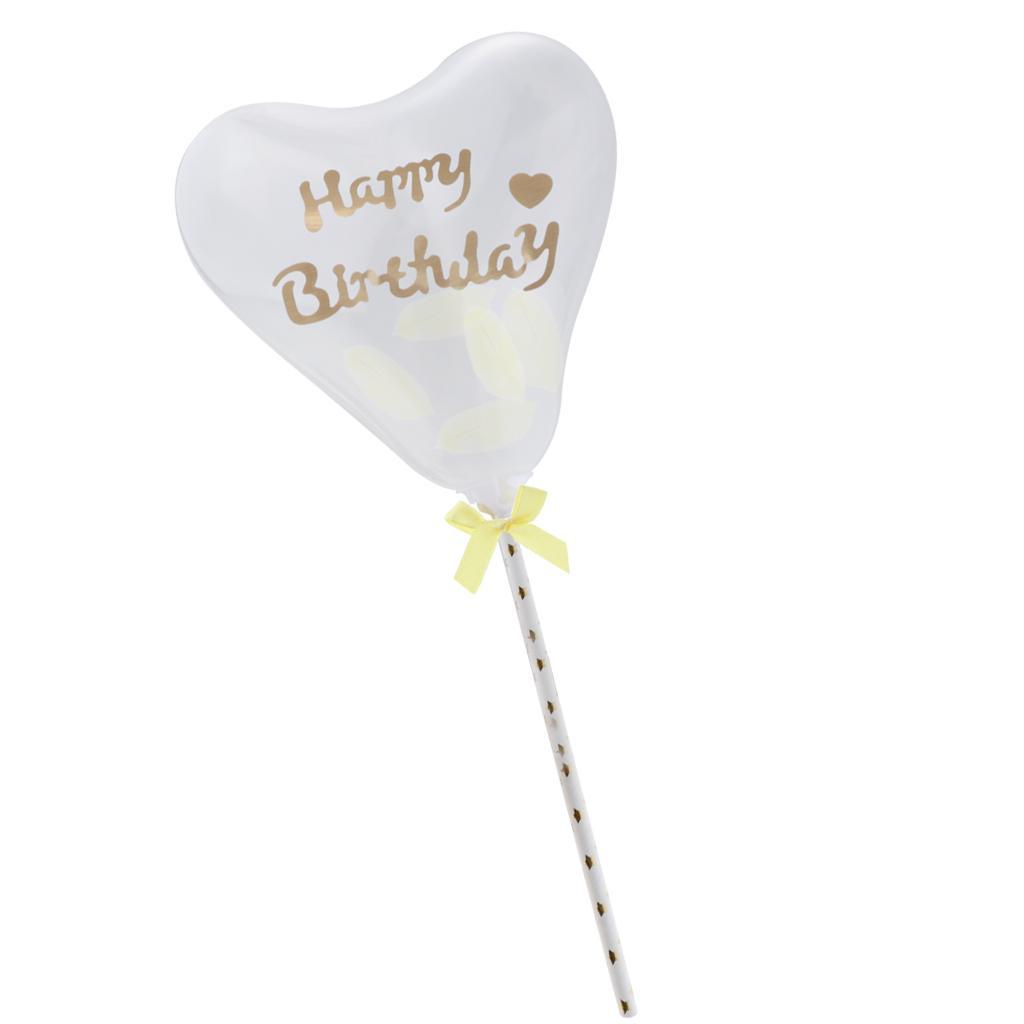 Lovely Happy Birthday Balloon Cake Decoration for Kids Birthday Party