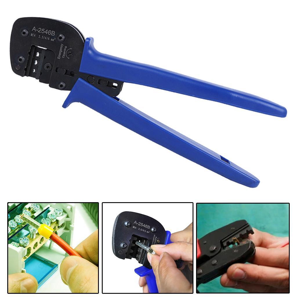 Crimping Tool Cable Lug Crimper Electrician Connector Hand Plier 2.5-6mm²
