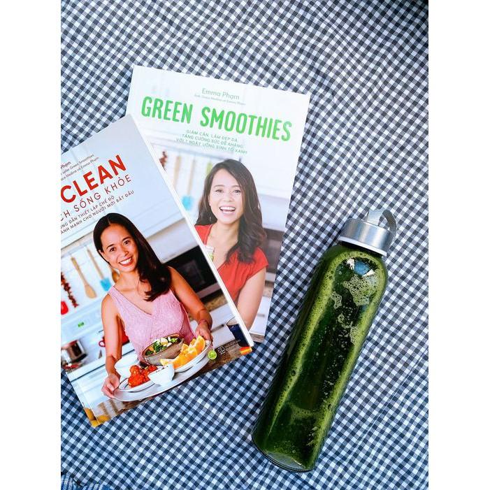 Combo sách - 2 cuốn Eat Clean Ăn sạch sống khỏe + Green Smoothies