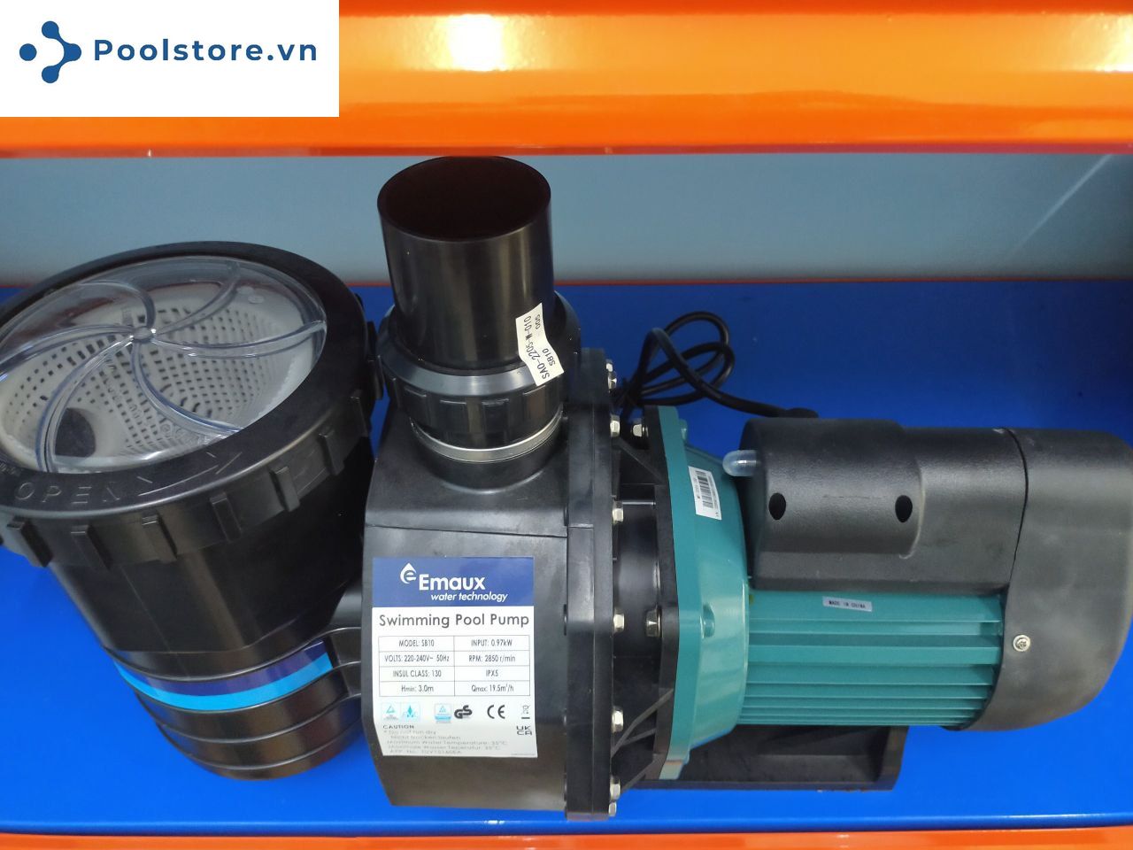 Máy Bơm Hồ Bơi Emaux 88021605 SB10 1HP