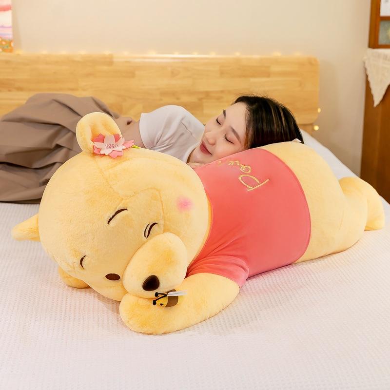 Gấu Pooh dáng nằm siêu cute cho bạn gái, hàng cao cấp chuẩn nhập khẩu - siêu mềm mịn