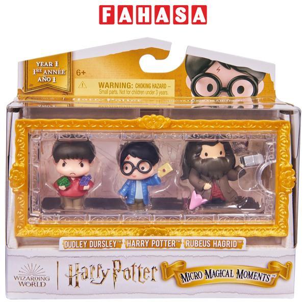 Đồ Chơi Mô Hình Bộ Ba Nhân Vật: Harry Potter, Dudley Dursley, Rubeus Hagrid - Wizarding World 6067402