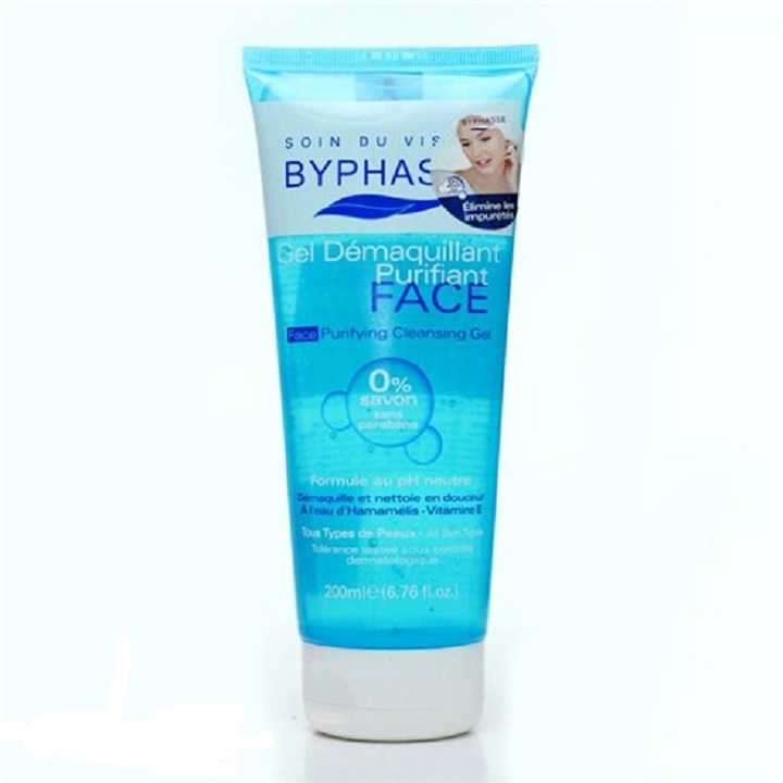 Sữa rửa mặt tẩy tế bào chết Dạng Gel Byphasse 200ml