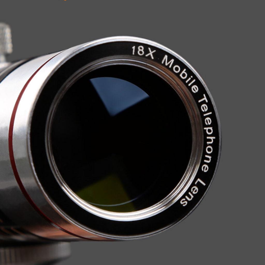 18X Universal Optical  Mobile Phone Telephoto Telescope Lens