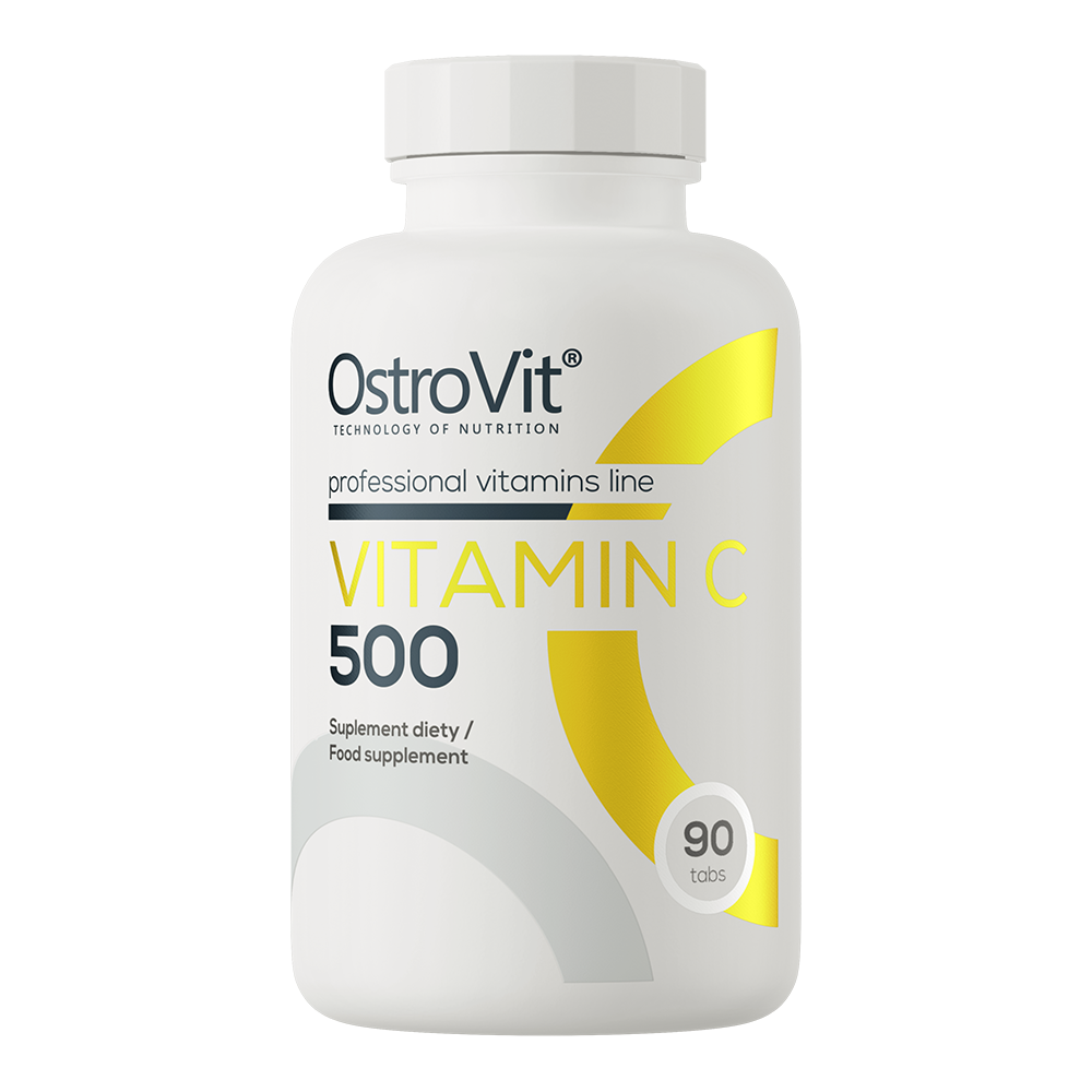 Viên Uống Bổ Sung Vitamin C Ostrovit (500mg) Chống Oxy Hóa, Tăng Hệ Miễn Dịch | Nhập Khẩu Ba Lan