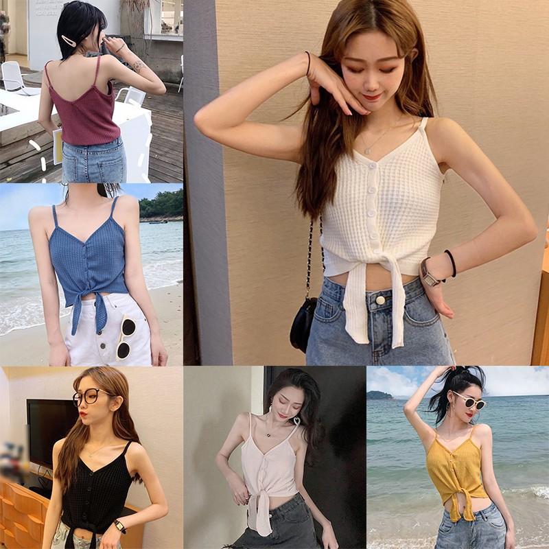 Áo Len Cổ Chữ V Màu Trơn Thời Trang