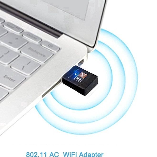 USB WIFI 3.0 AC 1200Mbps giúp Nâng cấp thu wifi 5G Gigabit - cho máy bàn và laptop Mac- chuyên học online