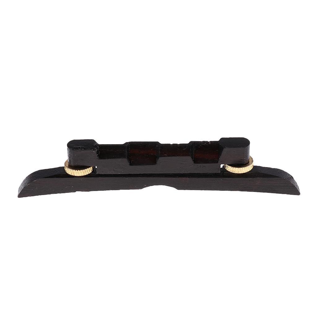 Ebony Mandolin Bridge for Mandolin Replacement Accessory