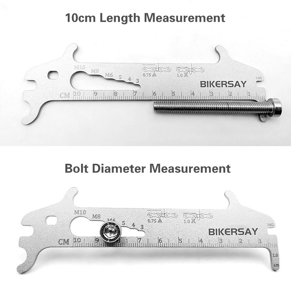 Dụng Cụ Kiểm Tra Bảo Dưỡng Xích Xe Đạp 7 Trong 1 Bikersay Bt035X