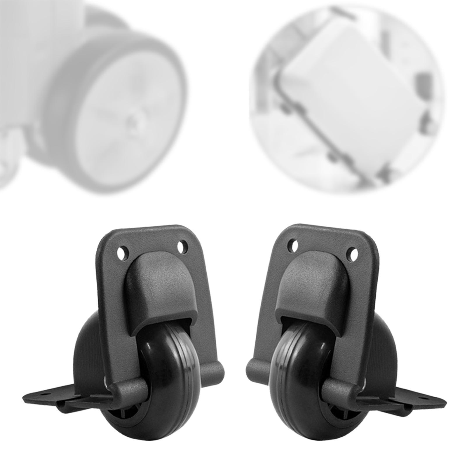 Luggage Wheels Replacement Castors Easy to Install Smooth Bearing Durable
