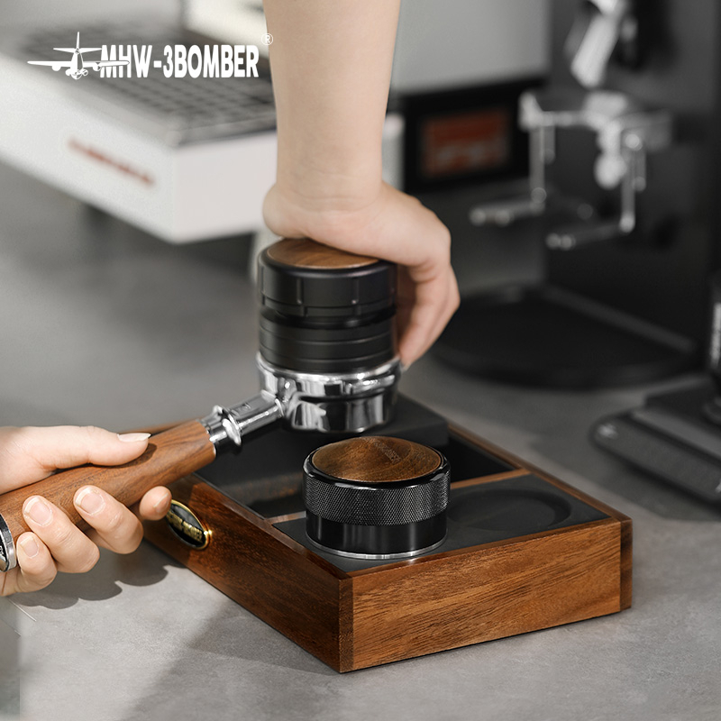 Kệ Đập Bã Cà Phê Đa Chức Năng 51-58mm MHW-3BOMBER  MULTIFUNCTIONAL ESPRESSO KNOCK BOX 51-58MM UNIVERSAL