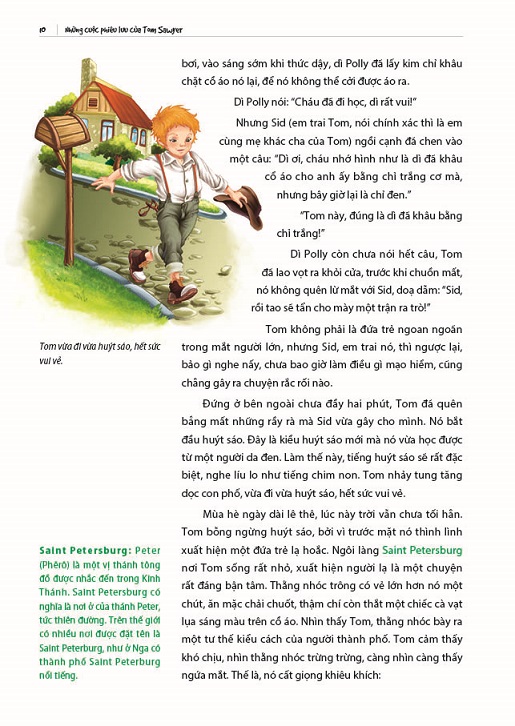 Những Cuộc Phiêu Lưu Của Tom Sawyer (Truyện Tranh)
