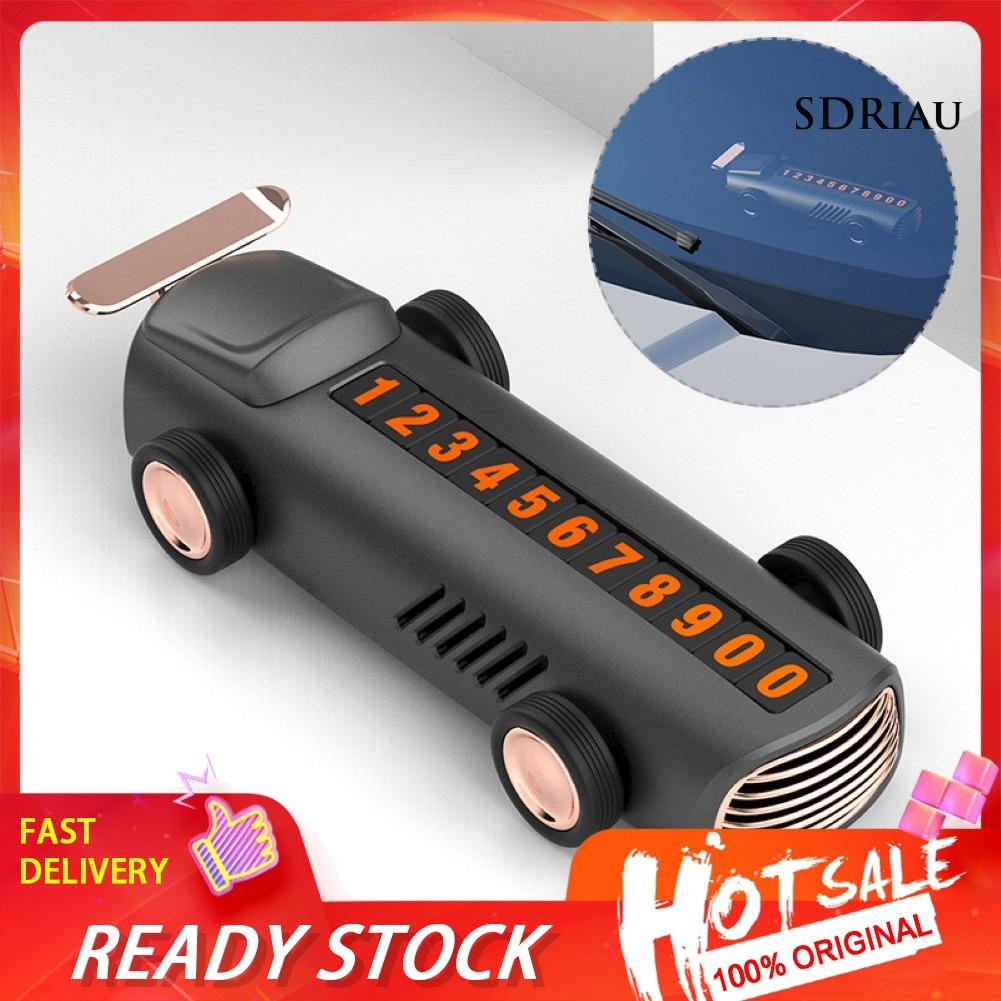 Thẻ Đỗ Xe Tạm Thời Trang Trí Hình Hoạt Hình
