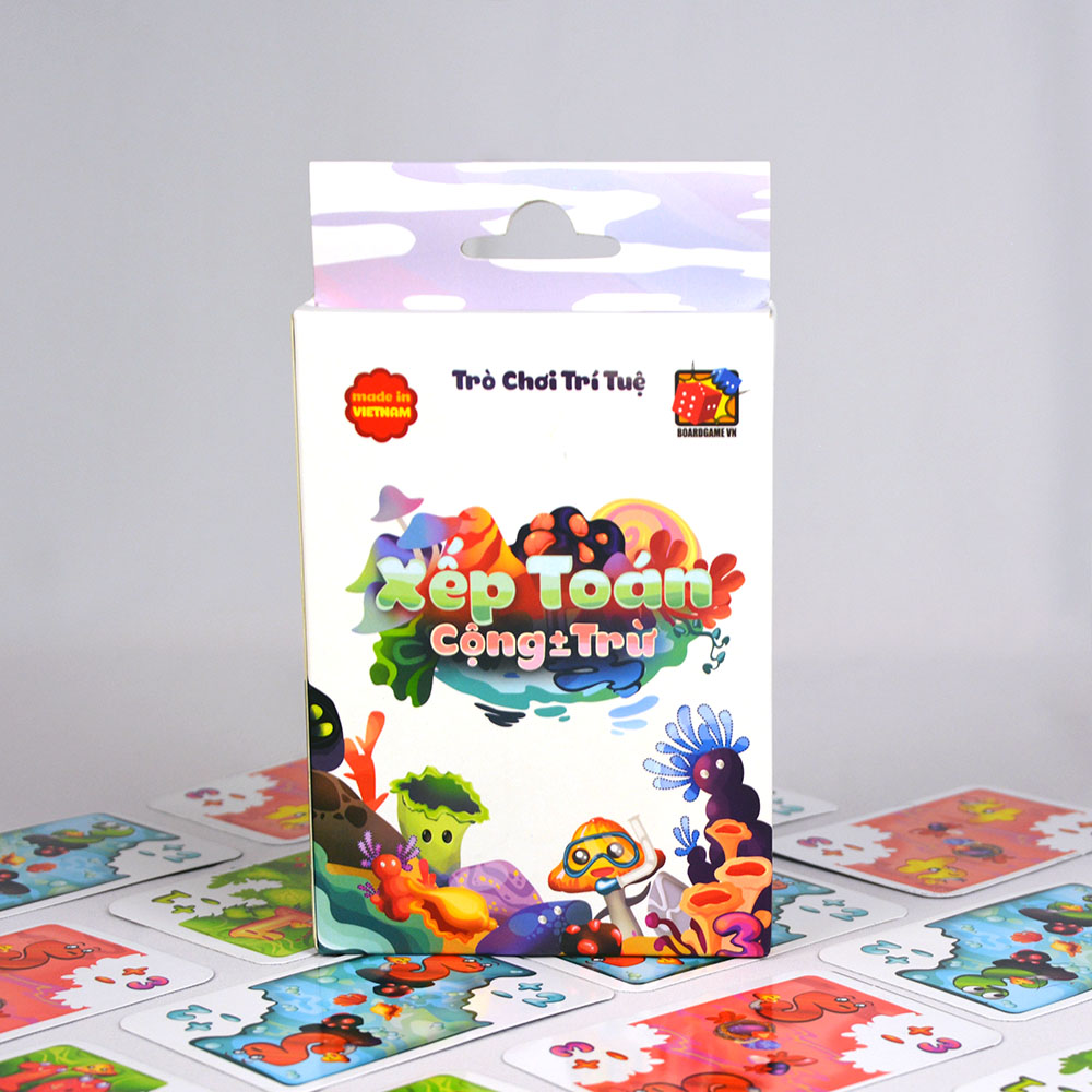 Boardgame Xếp Toán Cộng Trừ